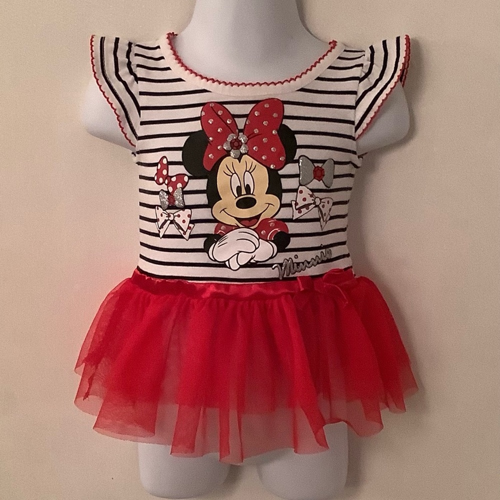 🤑Disney baby “Minnie Mouse” top. Size 12M